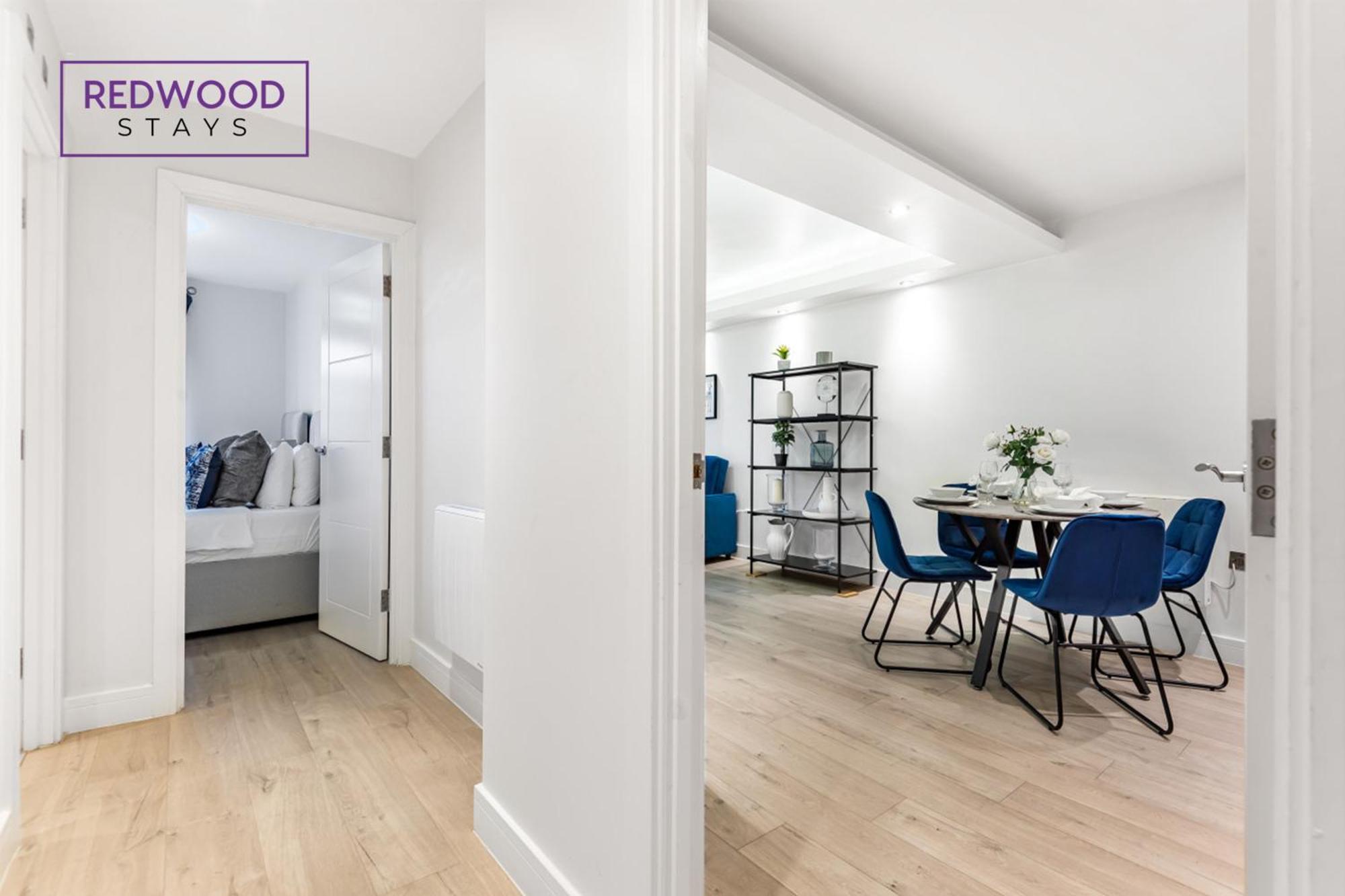 1 Bed 1 Bath Town Center Apartments For Corporates & Contractors, Wifi, Netflix And Parking On Selected Units By Redwood Stays Aldershot Bagian luar foto