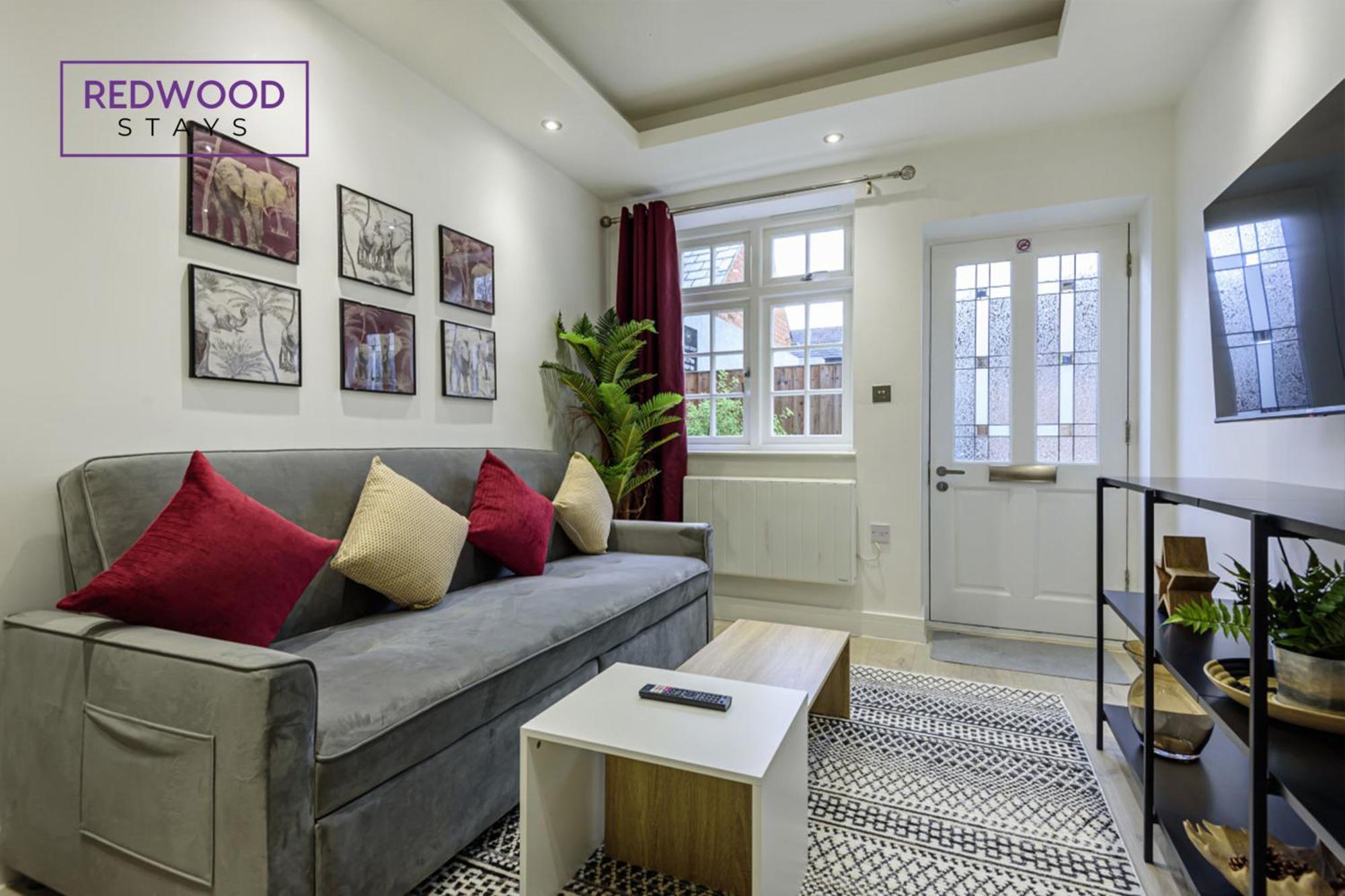 1 Bed 1 Bath Town Center Apartments For Corporates & Contractors, Wifi, Netflix And Parking On Selected Units By Redwood Stays Aldershot Bagian luar foto
