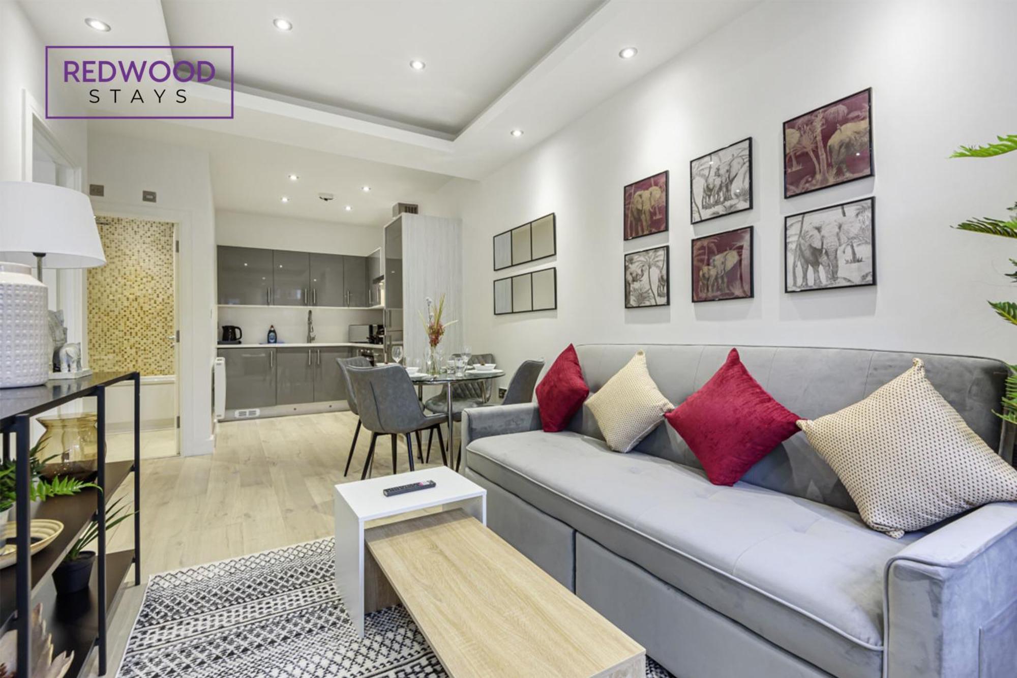 1 Bed 1 Bath Town Center Apartments For Corporates & Contractors, Wifi, Netflix And Parking On Selected Units By Redwood Stays Aldershot Bagian luar foto