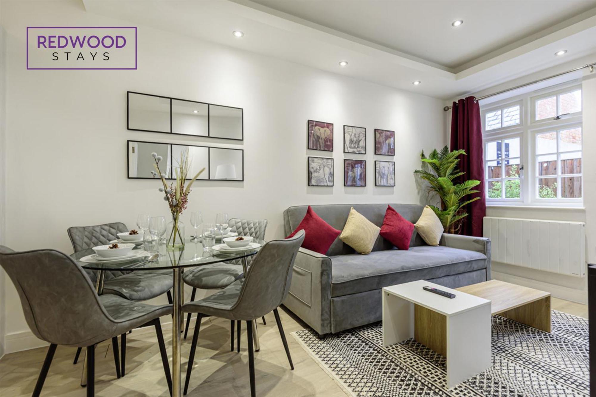 1 Bed 1 Bath Town Center Apartments For Corporates & Contractors, Wifi, Netflix And Parking On Selected Units By Redwood Stays Aldershot Bagian luar foto